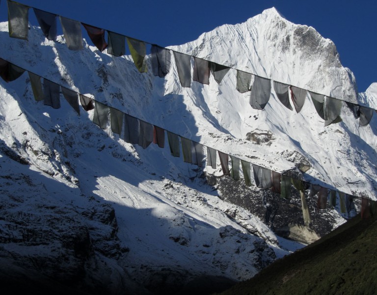 Nepal-Everest-Region-Trek-Day-07-Thame-Prayer-Flags