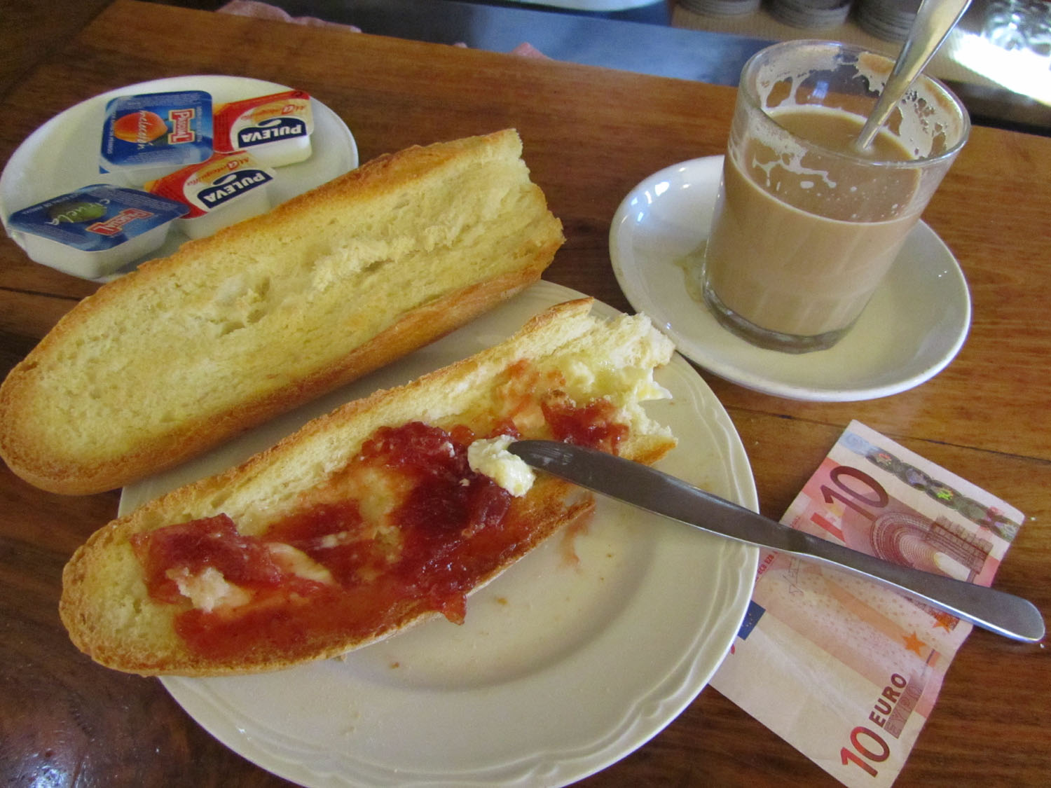 Camino-De-Santiago-Food-And-Drink-Desayuno