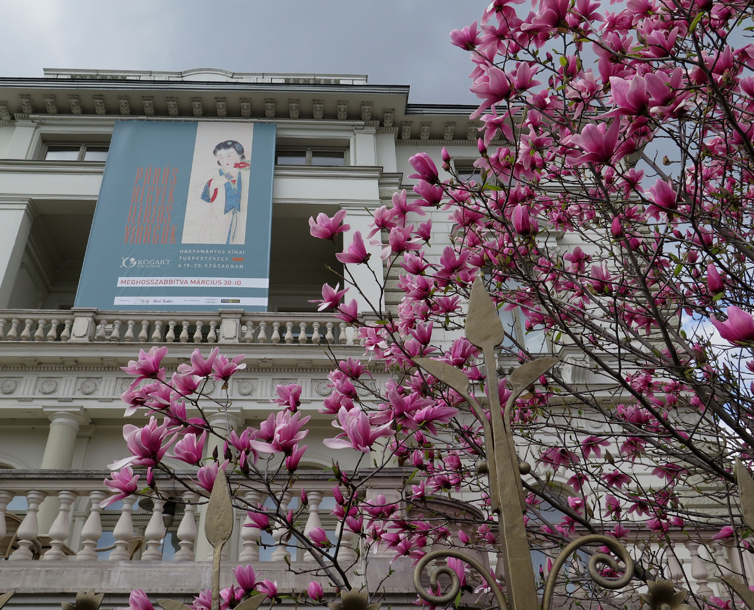 Hungary-Budapest-Street-Scenes-Blossoms