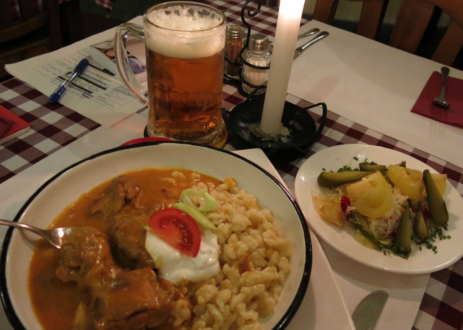 Hungary-Budapest-Food-And-Drink-Chicken-Dumplings